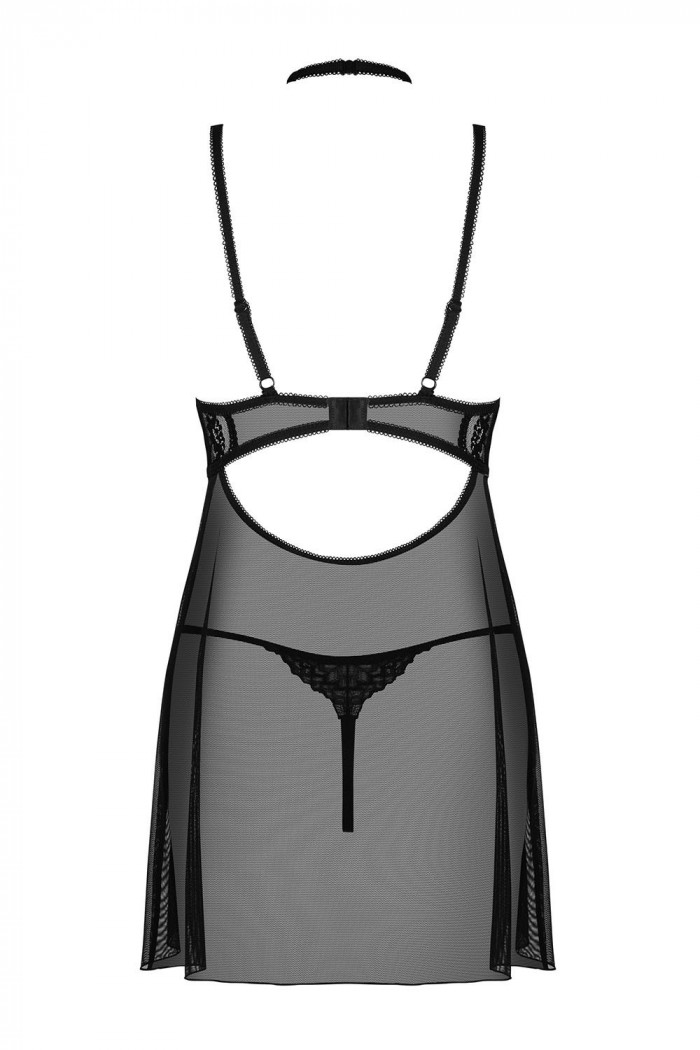 Сорочка с трусиками Obsessive Elizenes babydoll