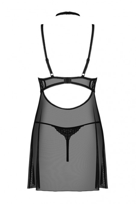 Сорочка с трусиками Obsessive Elizenes babydoll