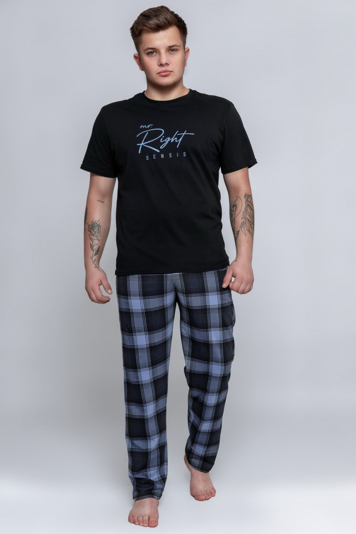 Мужской комплект-пижама с брюками Sensis Victor