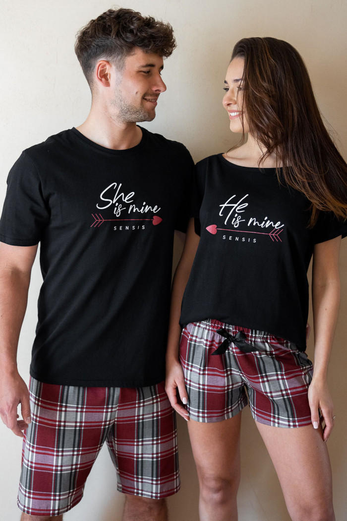 Чоловічий комплект-піжама з шортами Sensis Oscar