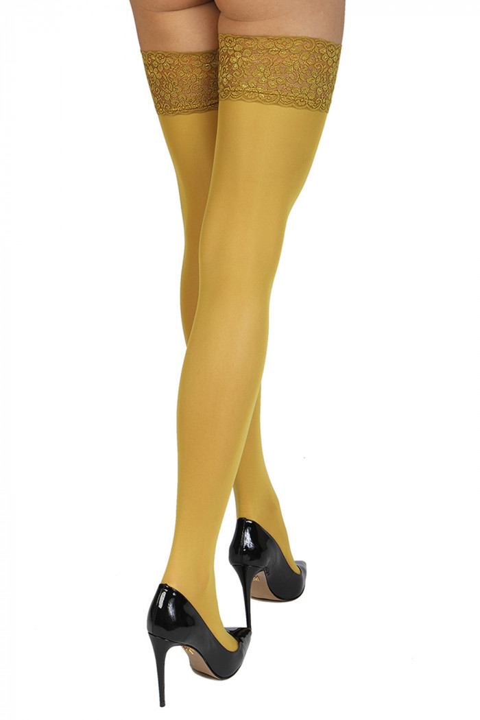 Панчохи щільні гірчичні Annes TRUSS 60 Senape — Купити в Dorin.shop | Ціна, Фото