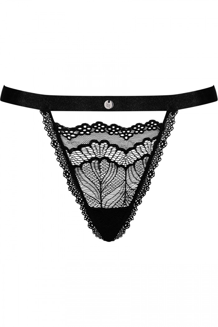 Трусики-стринг с бантом Obsessive Isabellia  — Заказать онлайн с доставкой