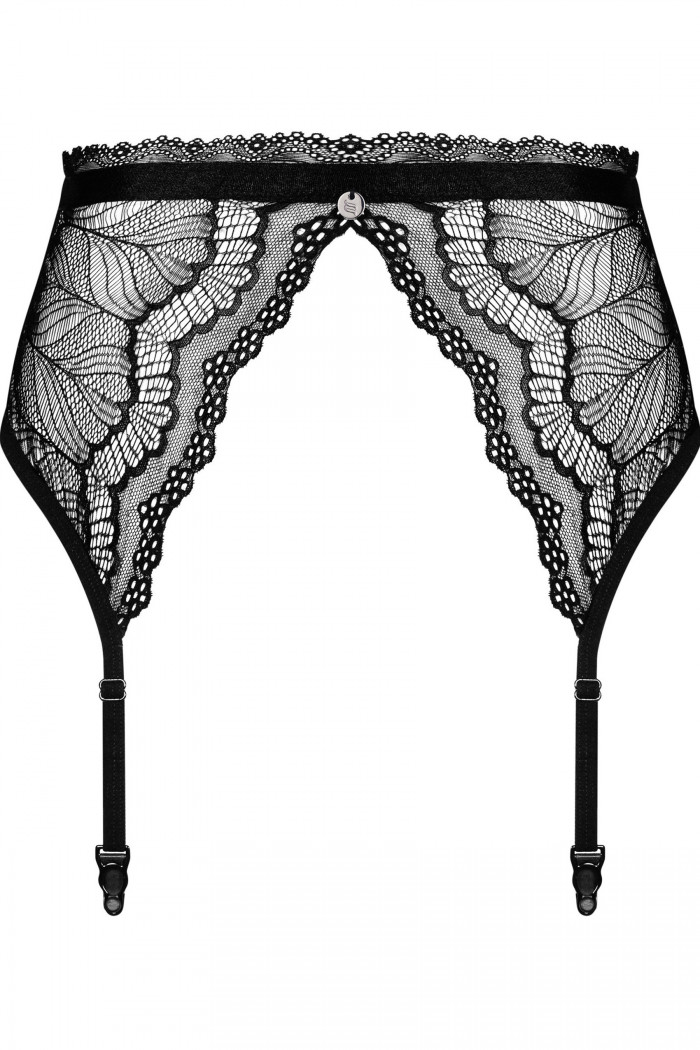 Кружевной пояс для чулок Obsessive Isabellia  — Заказать онлайн с доставкой