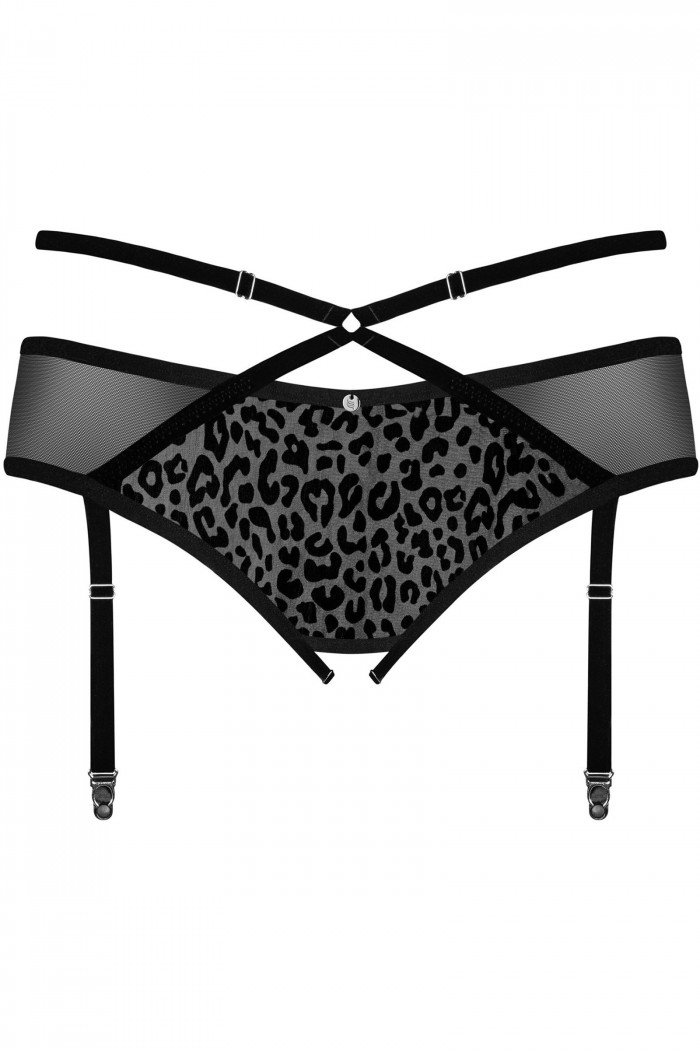 Трусики-пояс з доступом Obsessive Jagueria — Купити в Dorin.shop | Ціна, Фото