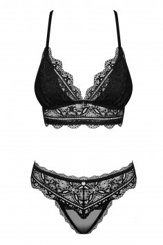 Комплект кружевной Obsessive Renelia set  — Заказать онлайн с доставкой 2