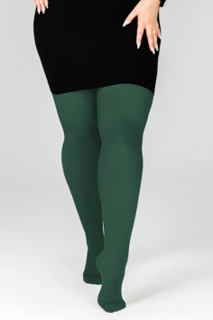 Колготки непрозорі великого розміру Mona Elizabeth ll 70 EMERALD — Купити в Dorin.shop | Ціна, Фото 2