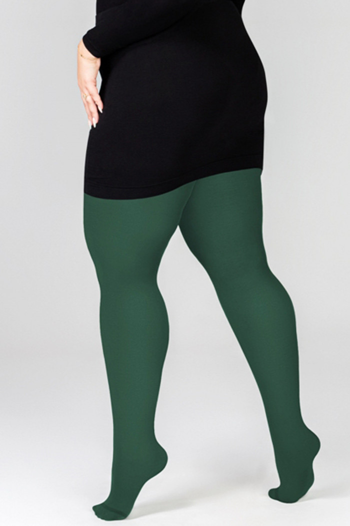 Колготки непрозорі великого розміру Mona Elizabeth ll 70 EMERALD — Купити в Dorin.shop | Ціна, Фото