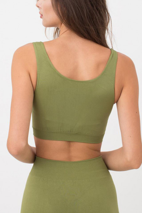 Топ на широких бретелях Giulia Tank Top OLIVE BRANCH  — Заказать онлайн с доставкой