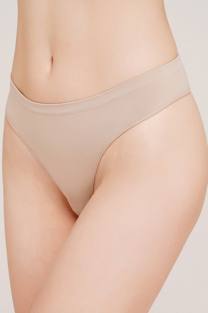 Трусики-стринг безшовні Giulia String briefs NATURALE • Dorin.shop