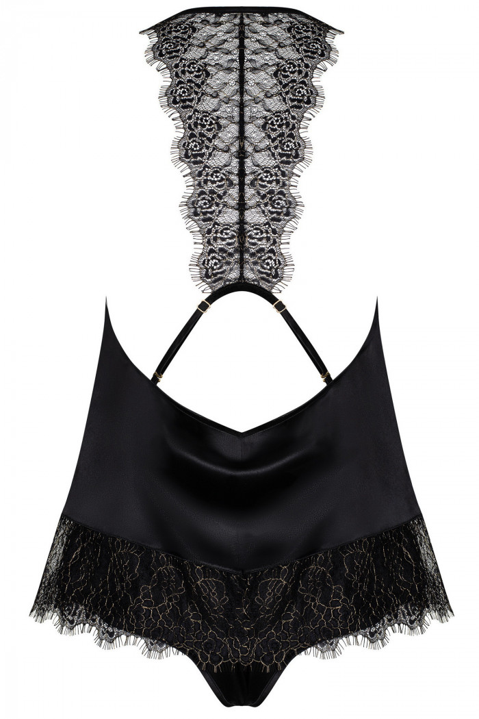 Комплект атласний з шортиками Obsessive Agatya — Купити в Dorin.shop | Ціна, Фото