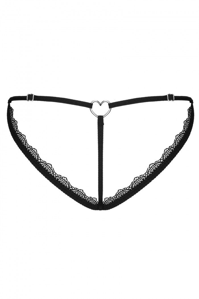 Трусики-стринг с вырезами Obsessive Nadines  — Заказать онлайн с доставкой