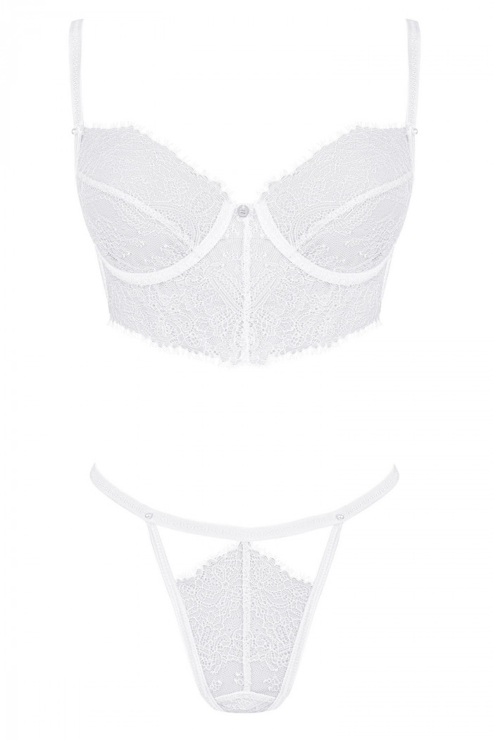 Комплект білизни Obsessive Bianelle set — Купити в Dorin.shop | Ціна, Фото