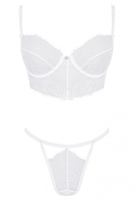Комплект білизни Obsessive Bianelle set — Купити в Dorin.shop | Ціна, Фото
