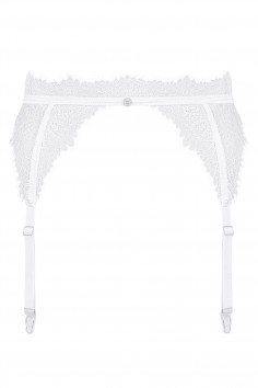 Пояс для чулок кружевной Obsessive Bianelle  — Заказать онлайн с доставкой 2
