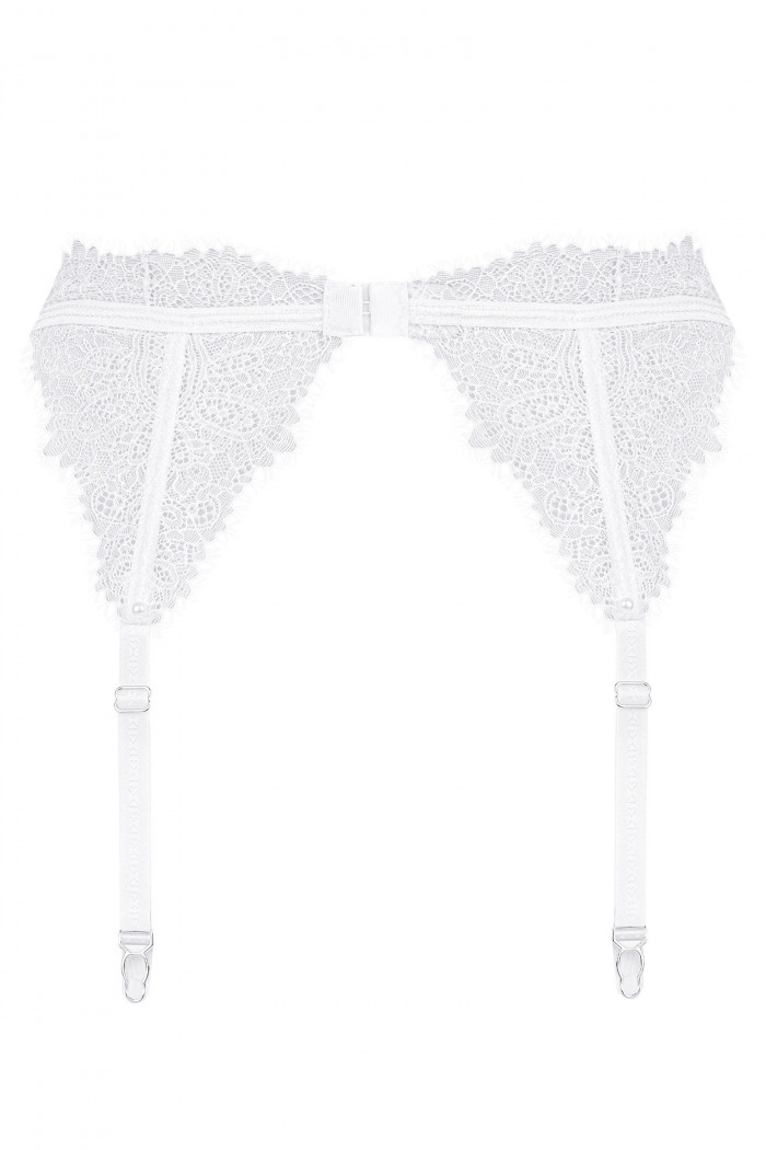 Пояс для чулок кружевной Obsessive Bianelle  — Заказать онлайн с доставкой