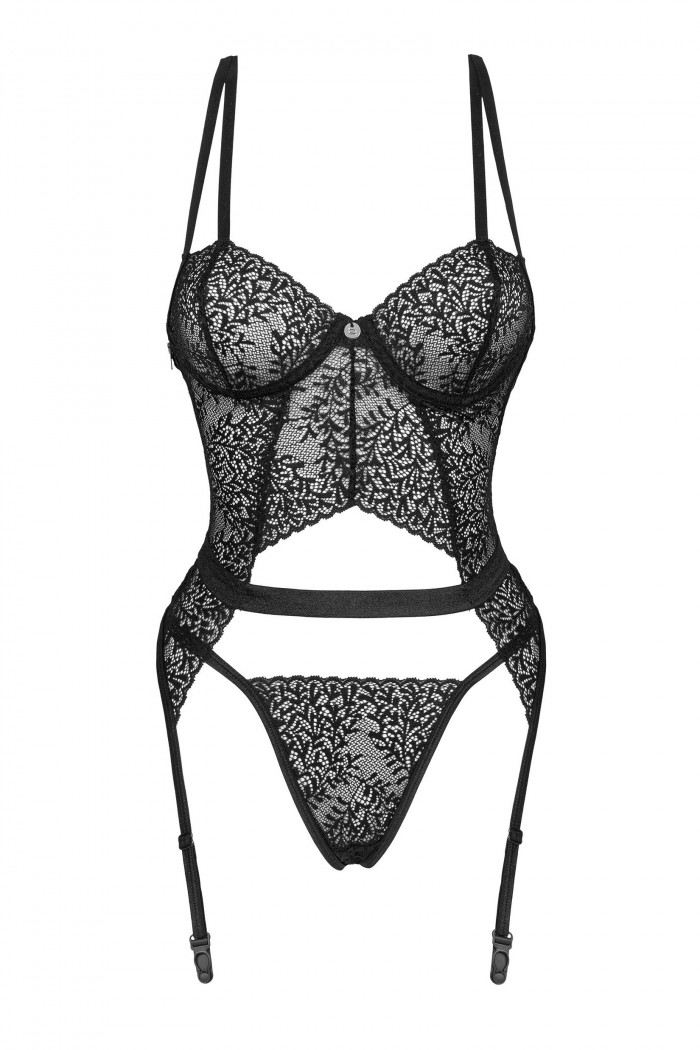 Корсет с трусиками Obsessive Yaskana corset  — Заказать онлайн с доставкой