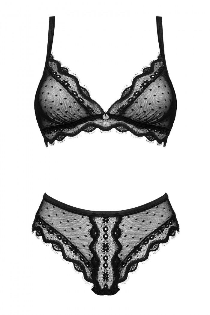 Комплект з мереживом Obsessive Marrbel set — Купити в Dorin.shop | Ціна, Фото