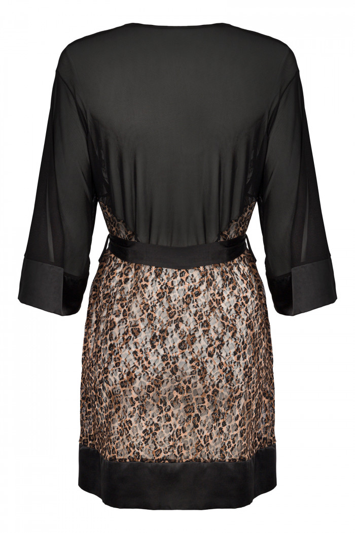 Халатик-пеньюар Obsessive ALLUNES peignoir  — Заказать онлайн с доставкой