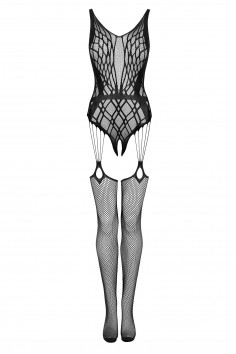 Комбінезон-сітка з вирізом Obsessive G324 — Купити в Dorin.shop | Ціна, Фото 2