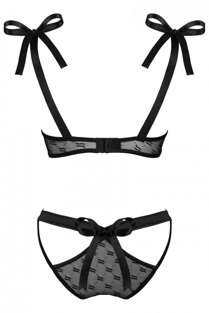 Комплект белья с принтом Obsessive Obsessivia set  — Заказать онлайн с доставкой