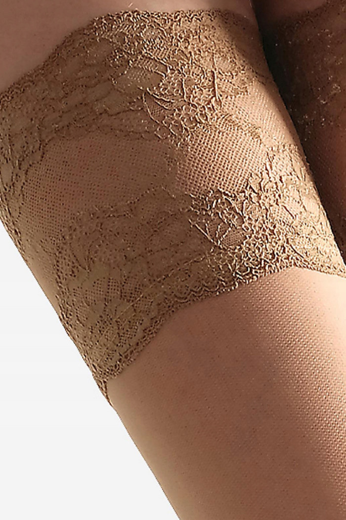 Панчохи тюль з широким мереживом Lores Vanita 20 — Купити в Dorin.shop | Ціна, Фото