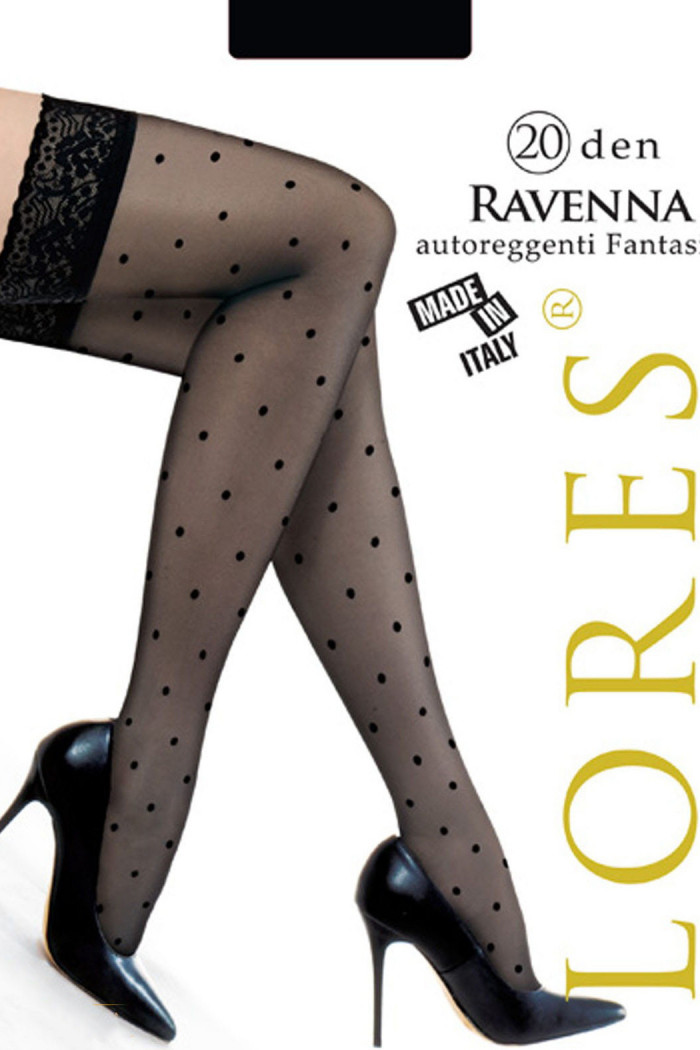 Панчохи в горошок LORES Ravenna 20 — Купити в Dorin.shop | Ціна, Фото