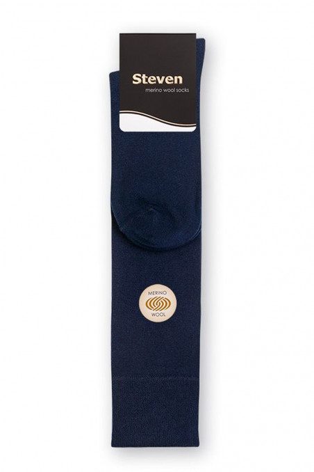 Высокие носки мужские из шерсти мериноса STEVEN 008 Merino Wool  — Заказать онлайн с доставкой