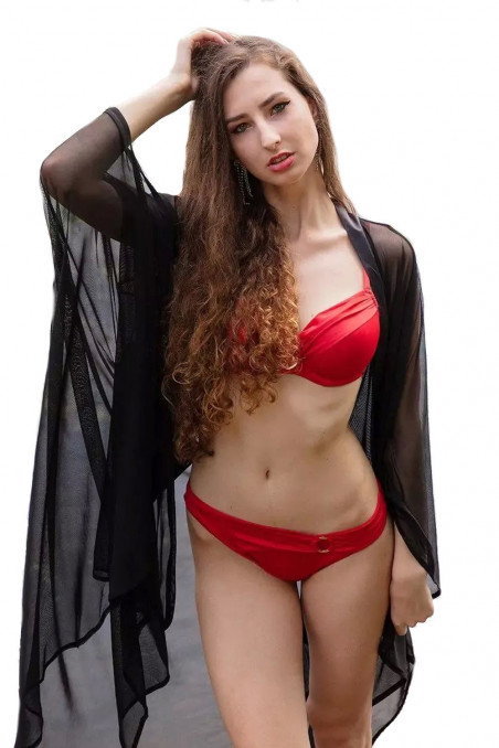 Халат женский прозрачный Dkaren London  — Заказать онлайн с доставкой