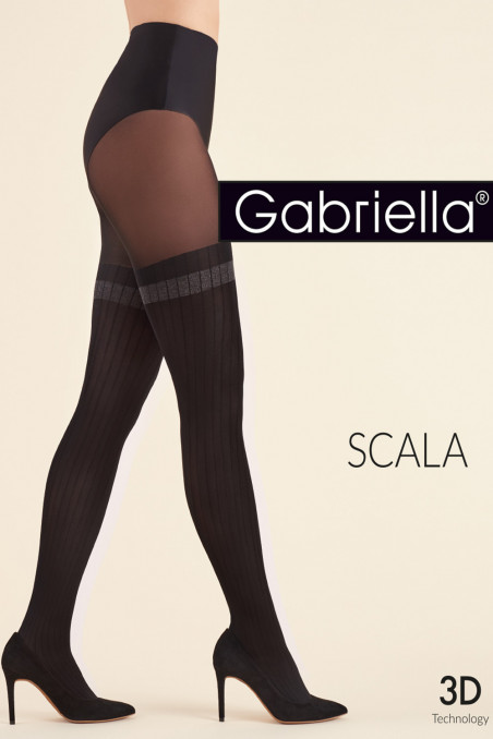 Колготки імітація панчіх Gabriella Scala 60d — Купити в Dorin.shop | Ціна, Фото