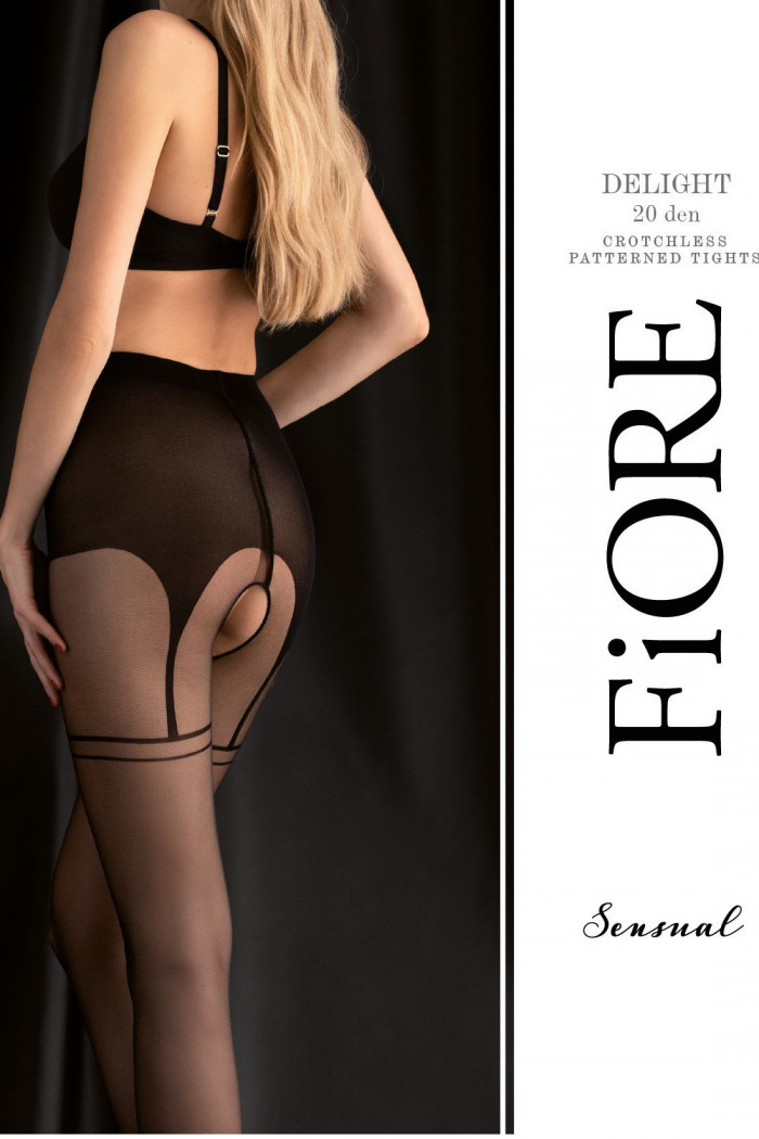 Колготки с вырезом бикини Fiore DELIGHT 20d  — Заказать онлайн с доставкой