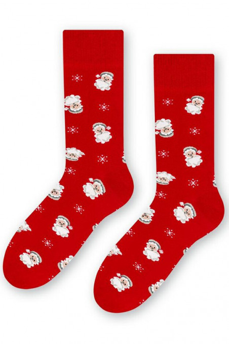 Шкарпетки з новорічним принтом STEVEN 136 Santa 063 — Купити в Dorin.shop | Ціна, Фото