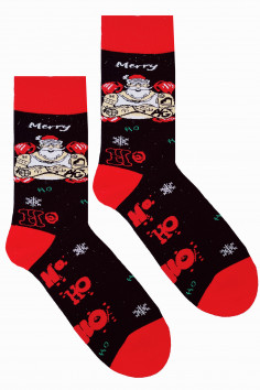 Шкарпетки чоловічі з новорічним принтом Aura.Via SF9223 — Купити в Dorin.shop | Ціна, Фото