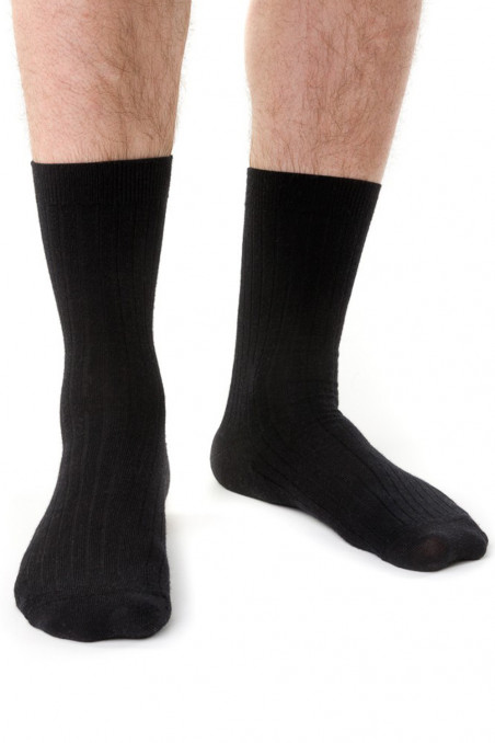Носки мериносовые в рубчик STEVEN 130 Merino Wool  — Заказать онлайн с доставкой
