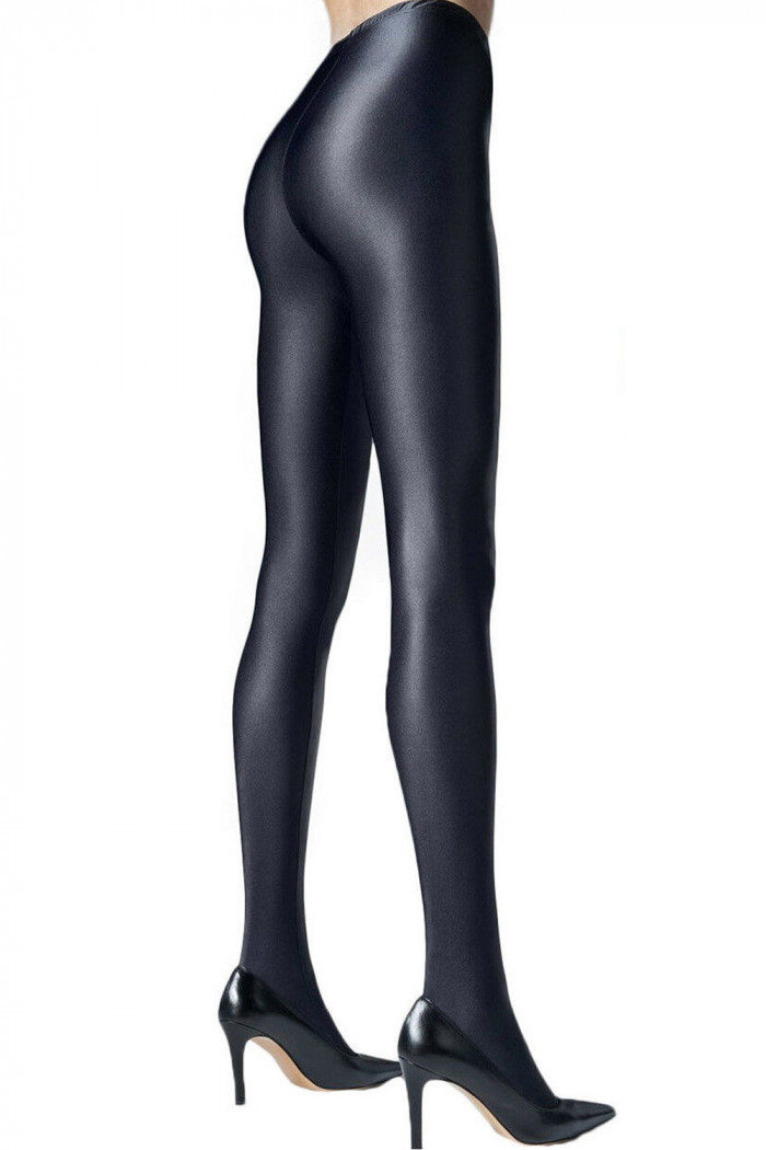 Плотные колготки с глянцевым блеском Gatta Black Brillant  — Заказать онлайн с доставкой