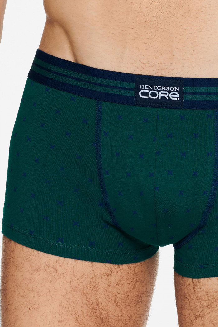 Чоловічі труси-боксери з принтом Henderson 40058 Bran (2 шт) — Купити в Dorin.shop | Ціна, Фото