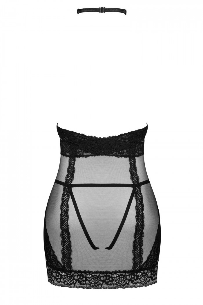 Сорочка з відкритим бюстом Obsessive Lacrisia chemise — Купити в Dorin.shop | Ціна, Фото