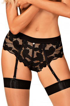 Трусики з пажами для панчіх Obsessive Editya garter — Купити в Dorin.shop | Ціна, Фото