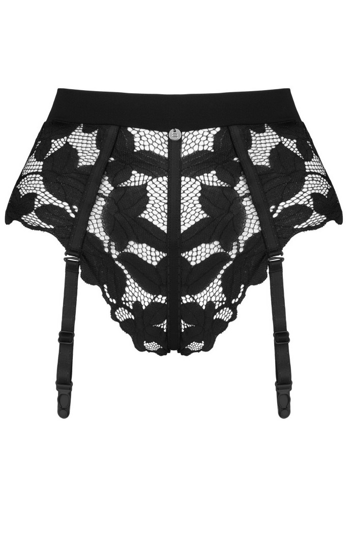 Трусики с пажами для чулок Obsessive Editya garter  — Заказать онлайн с доставкой
