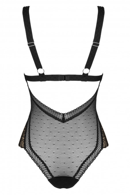 Боді напівпрозоре Obsessive Estiqua — Купити в Dorin.shop | Ціна, Фото