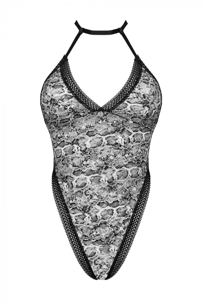 Боди с анималистичным принтом Obsessive Xenita  — Заказать онлайн с доставкой