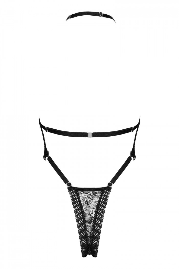 Боди с анималистичным принтом Obsessive Xenita  — Заказать онлайн с доставкой