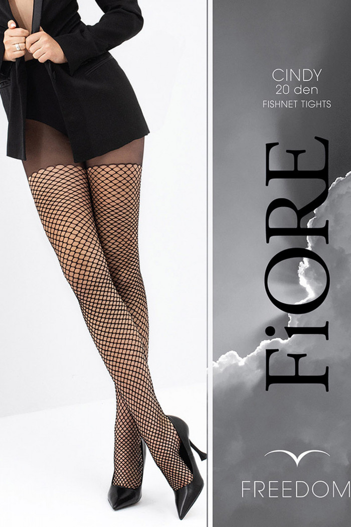 Колготки в сетку Fiore Cindy 20 den G6065  — Заказать онлайн с доставкой