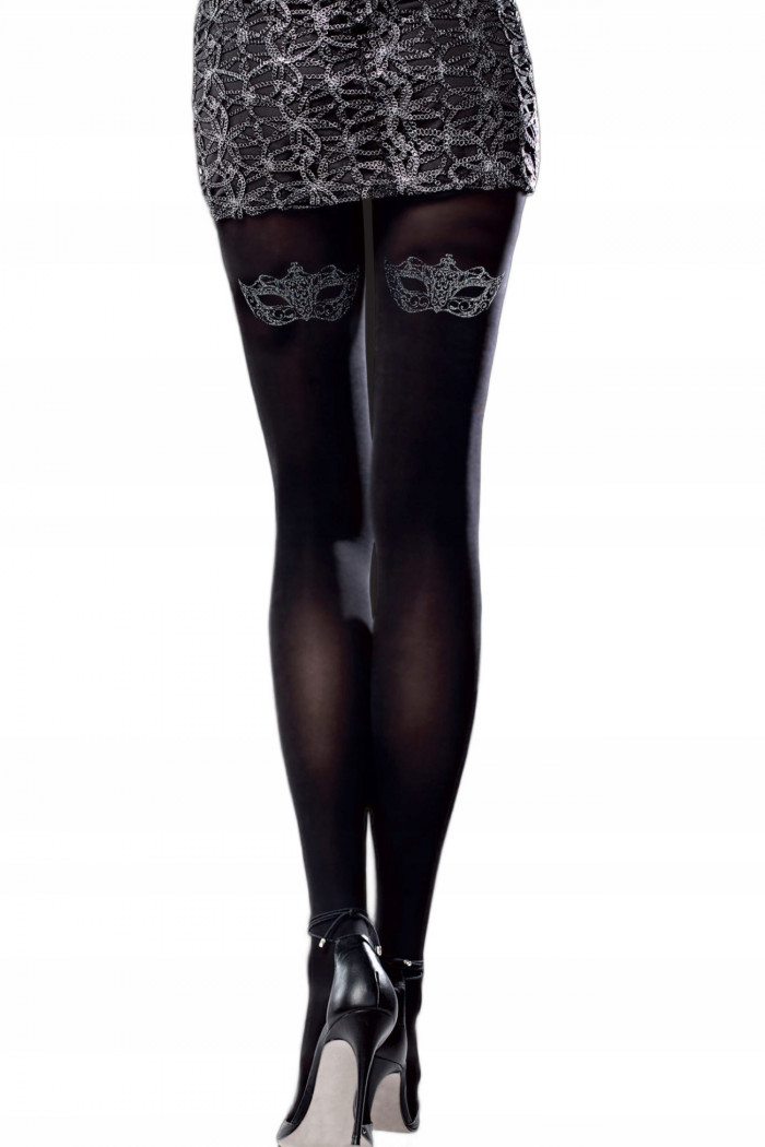 Колготки с аппликацией "Маска" KNITTEX WENECJA 50  — Заказать онлайн с доставкой