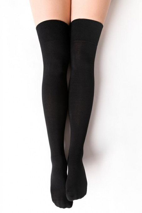 Высокие гольфы-заколенки хлопковые Steven 076  — Заказать онлайн с доставкой