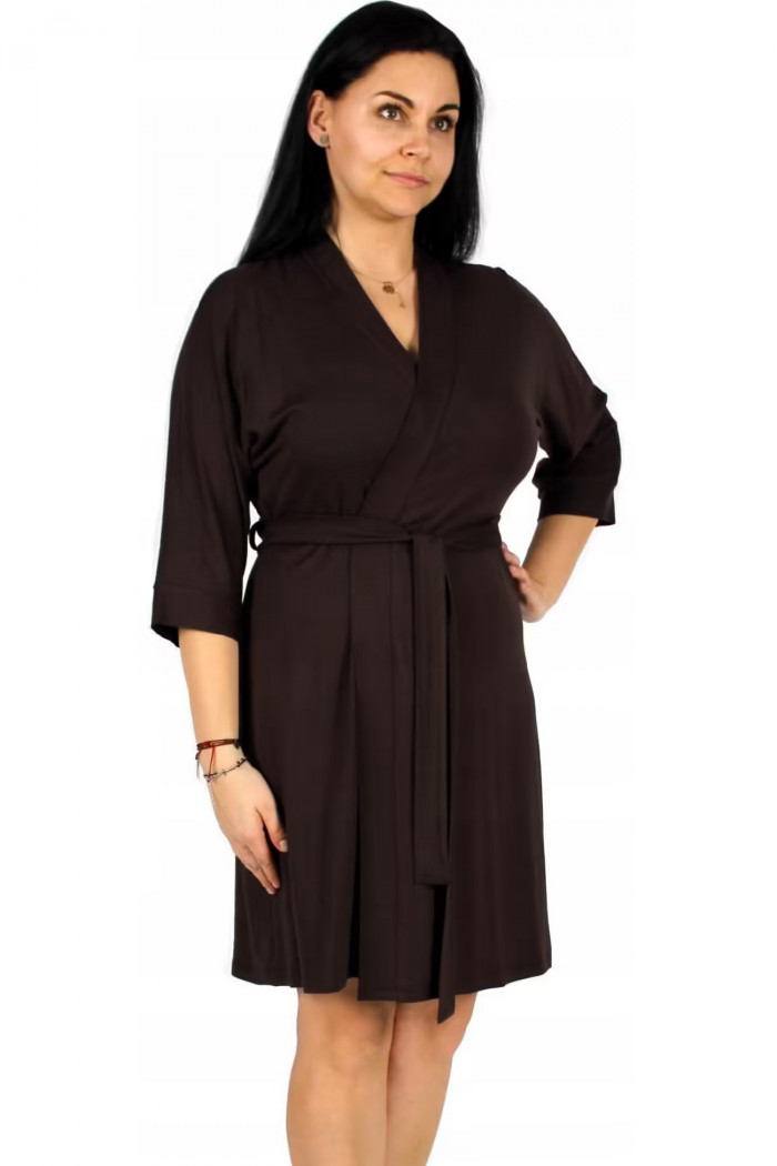 Халат женский большого размера DE LAFENSE 549 VISA BIG  — Заказать онлайн с доставкой