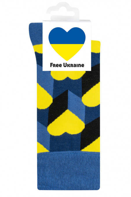 Шкарпетки патріотичні Soxo Free Ukraine — Купити в Dorin.shop | Ціна, Фото