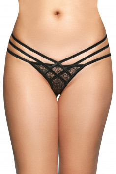 Трусики-стрінг з декором SOFTLINE 2492 — Купити в Dorin.shop | Ціна, Фото