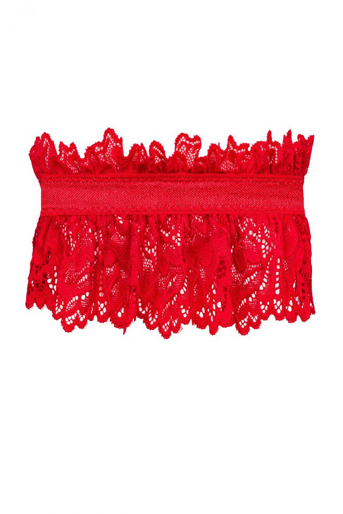 Подвязка на ногу с бантиком Obsessive Amor Cherris  — Заказать онлайн с доставкой