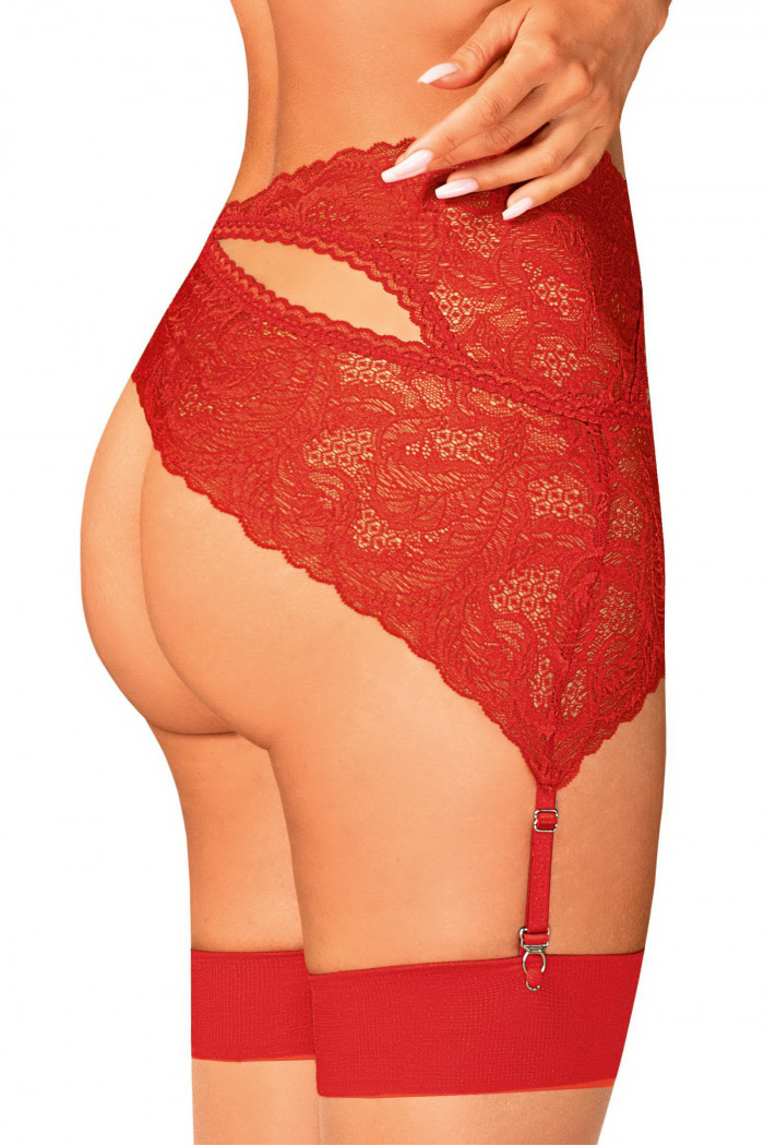 Пояс для чулок кружевной Obsessive Atenica  — Заказать онлайн с доставкой