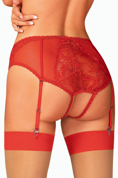 Трусики відкриті з пажами для панчох Obsessive Dagmarie — Купити в Dorin.shop | Ціна, Фото 2